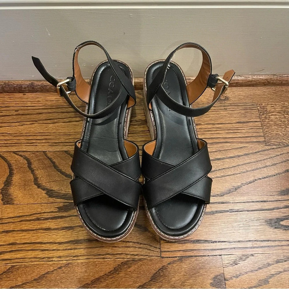 Coach Espadrilles W9 Leather - Picture 2 of 5